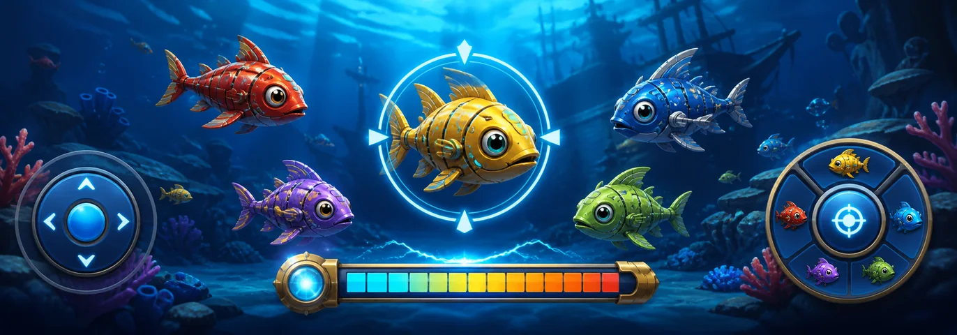 618jili wide fishing controls target selection and energy guide